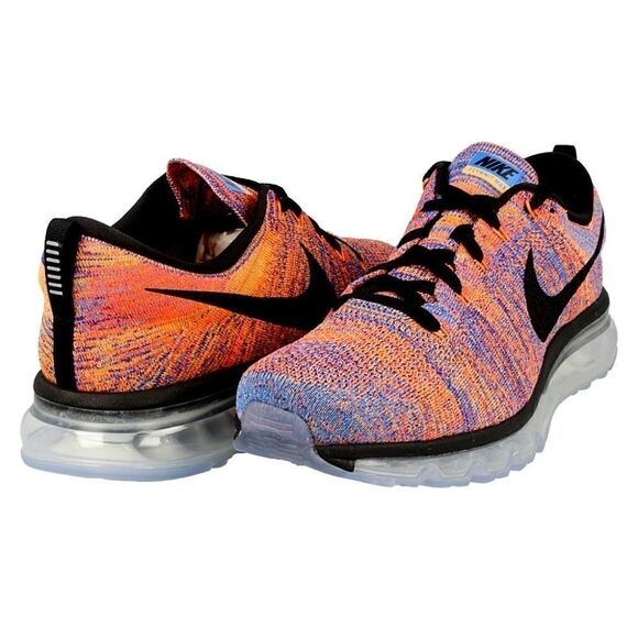 New NIKE FLYKNIT MAX Mens 8.5 US or Womens 10 concord crimson main image 7